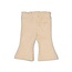 Feetje - Flare Broek Velours Rib Offwhite - Lucky Bloombird