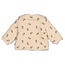 Feetje - Jasje Velours Rib met Borduursels Offwhite - Lucky Bloombird