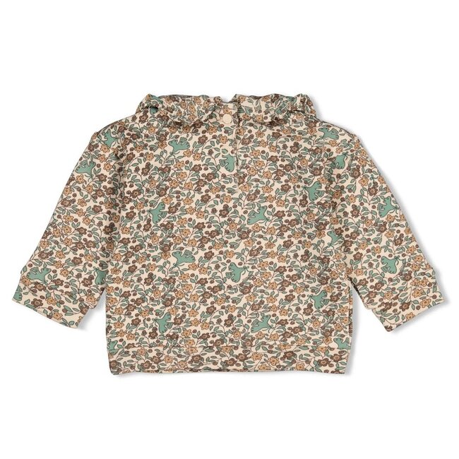 Feetje - Sweater AOP Relaxed Fit Offwhite - Lucky Bloombird