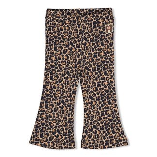 Feetje Feetje - Flare Broek AOP Zand - City Chic