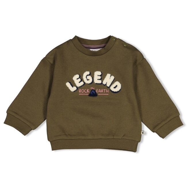 Feetje - Sweater Oversized Army - Rock the Earth