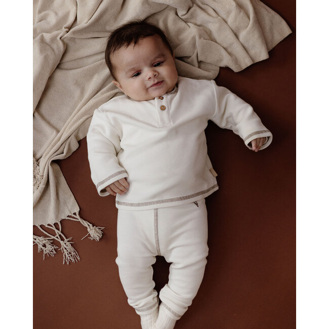 Levv - Shirt Nathan - White Cream