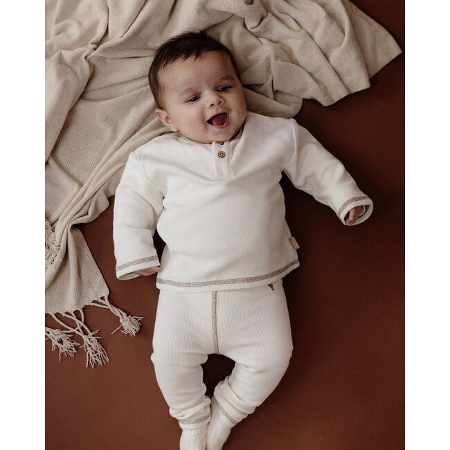 Levv - Pants Niels - White Cream