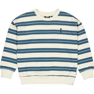 Quapi Quapi - Sweater Fabrice - AOP Blue Stripe