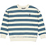 Quapi - Sweater Fabrice - AOP Blue Stripe