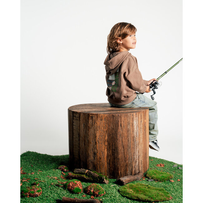 Quapi - Sweater Ferdi - Dark Brown