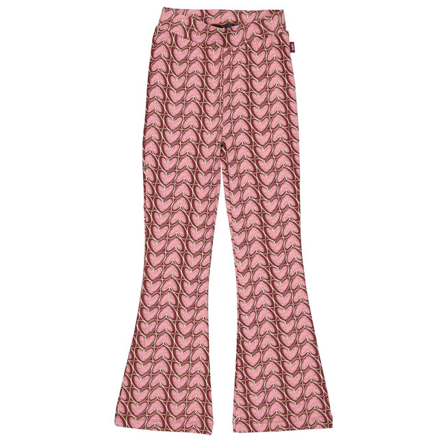 Quapi - Pants Francine - AOP Pink Graphic