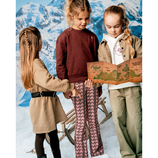 Quapi - Pants Francine - AOP Pink Graphic