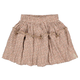 Levv Levv - Skirt Diora - AOP Taupe Flower
