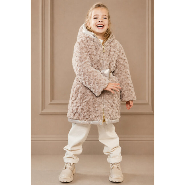 Le Chic - Reversible Long Coat Balance - Hearts of Gold