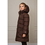 Le Chic - Puffy Long Winter Coat Bloom - Chocolate Chip