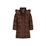 Le Chic - Puffy Long Winter Coat Bloom - Chocolate Chip