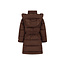 Le Chic - Puffy Long Winter Coat Bloom - Chocolate Chip