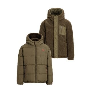 Like Flo Like Flo - Reversible Hooded Jacket Albon - Army