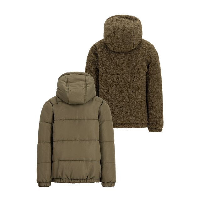Like Flo - Reversible Hooded Jacket Albon - Army