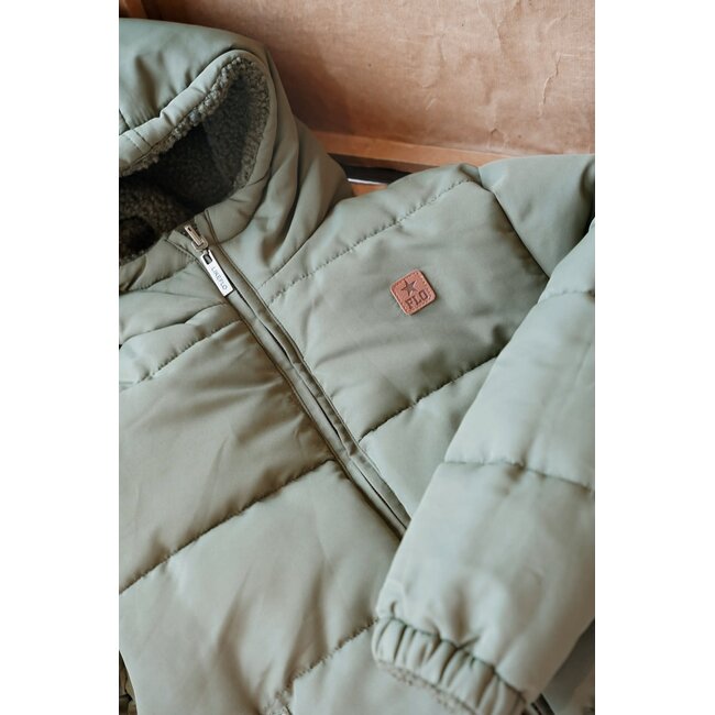 Like Flo - Reversible Hooded Jacket Albon - Army