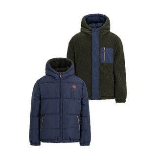 Like Flo Like Flo - Reversible Hooded Jacket Albon - Navy