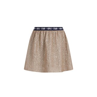 Like Flo Like Flo - Metallic Skirt Holly - Soft Gold