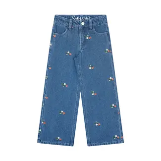 Someone Someone - Denim Broek Nora - Denim Blue
