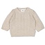 Feetje - Sweater Gebreid Taupe Melange - The Knits
