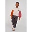 Sturdy - Sweater met Backprint Oversized Offwhite Melange - Mountain Top