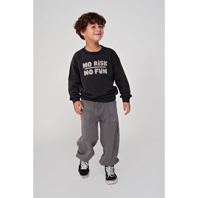 Sturdy - Sweater Relaxed Fit Antraciet - Mountain Top