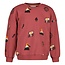 Sturdy - Sweater AOP Oversized Rood - Mountain Top