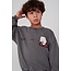 Sturdy - Sweater met Backprint Oversized Grijs - Mountain Top
