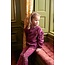 Jubel - Flared Broek AOP Roze - Moon Flowers