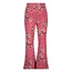 Jubel - Flared Broek AOP Roze - Moon Flowers