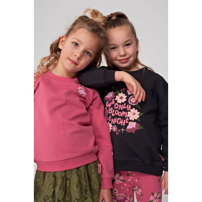 Jubel - Sweater Roze - Moon Flowers