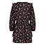 Jubel - Jurk AOP Antraciet - Moon Flowers