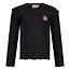 Jubel - Longsleeve Rib Antraciet - Moon Flowers
