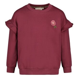 Jubel Jubel - Sweater Relaxed Fit Mauve - Moon Flowers