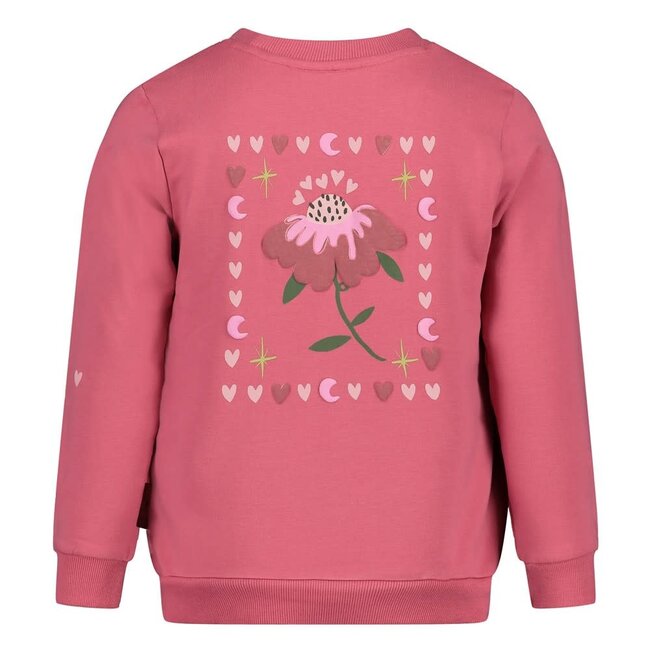 Jubel - Sweater Roze - Moon Flowers