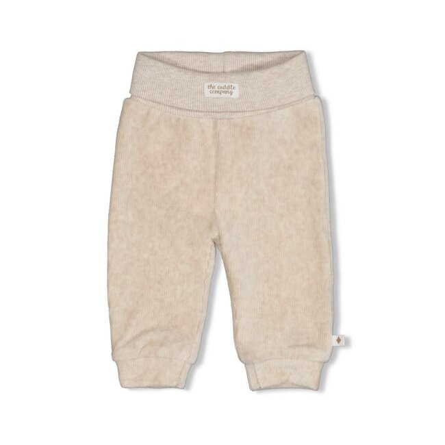Feetje - Broek Velours Rib Taupe Melange - The Cuddle Company