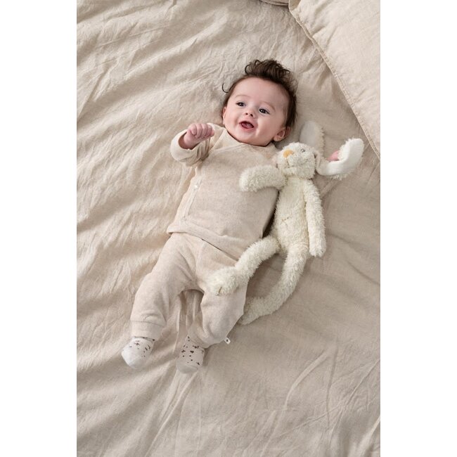 Feetje - Broek Velours Rib Taupe Melange - The Cuddle Company