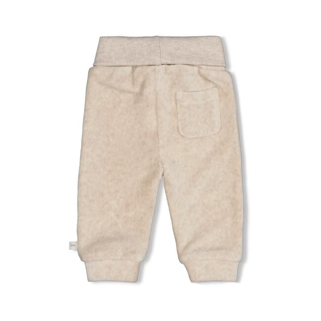 Feetje - Broek Velours Rib Taupe Melange - The Cuddle Company