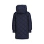 Like Flo - Midi Hooded Jacket Arinda - Navy