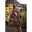 Like Flo - Reversible Midi Hooded Jacket Anna - Choco