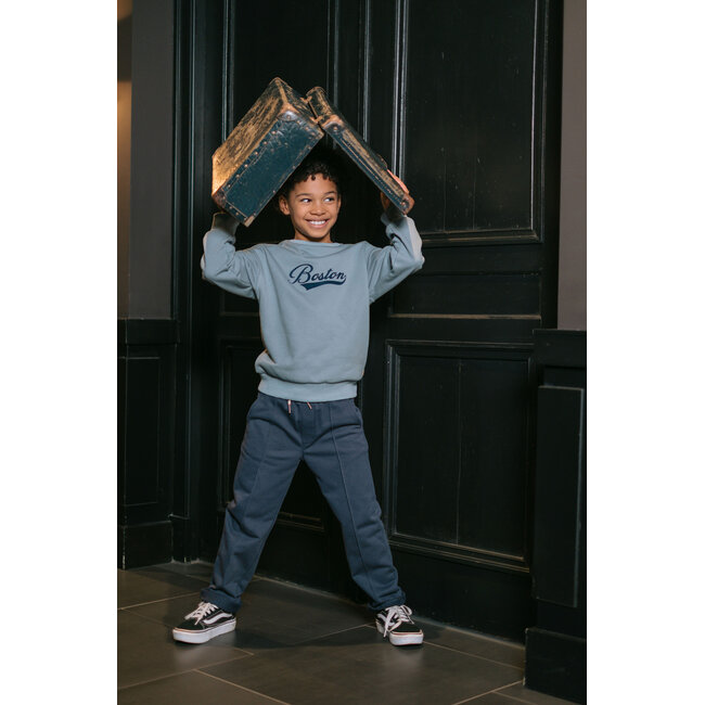 Like Flo - Crewneck Sweater Dail - Jeans Blue