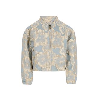 Like Flo Like Flo - Jacquard Cardigan Denise - Aqua