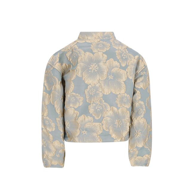 Like Flo - Jacquard Cardigan Denise - Aqua
