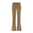Like Flo - Velvet Glitter Flared Pants Femke - Taupe