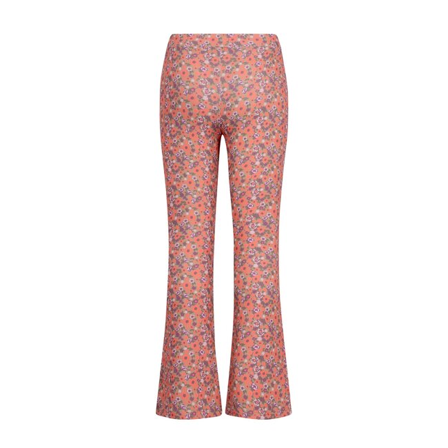 Like Flo - AOP Flared Pants Florine - Flower