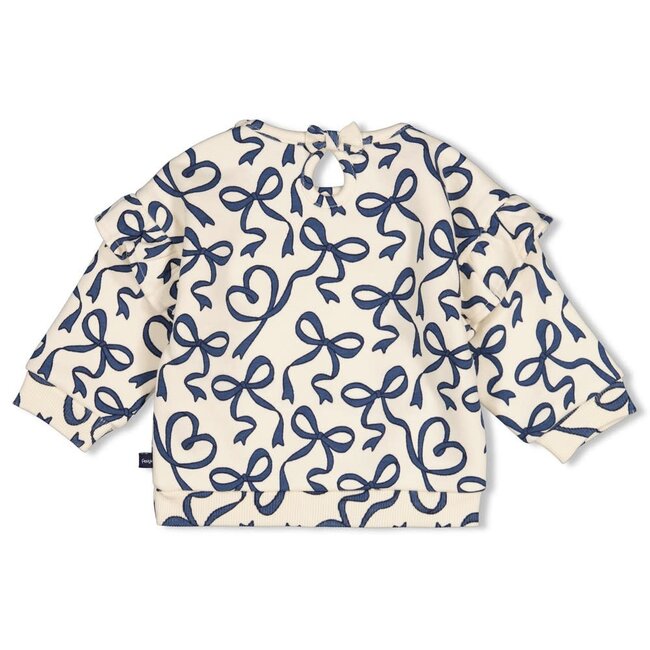 Feetje - Sweater AOP Relaxed Fit Offwhite - Winter Denims