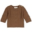 Feetje - Sweater Gebreid Cable-Knit Bruin - The Knits