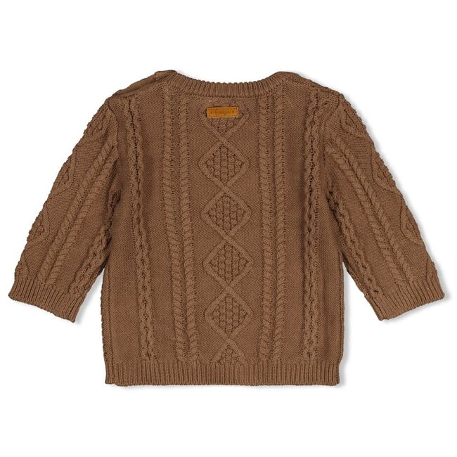 Feetje - Sweater Gebreid Cable-Knit Bruin - The Knits