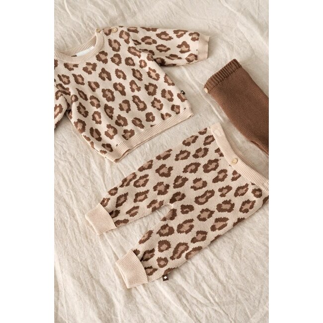 Feetje - Sweater Gebreid Zand AO - The Knits