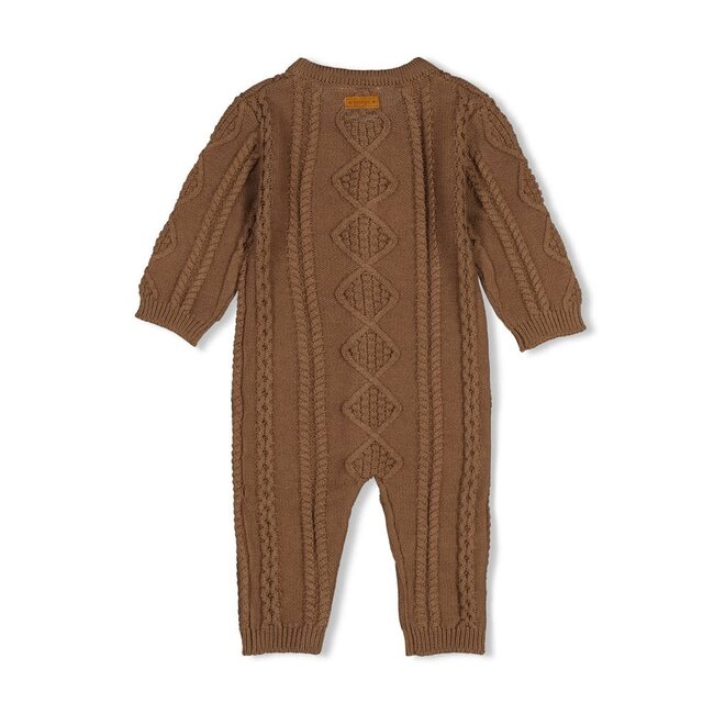 Feetje - Boxpak Gebreid Cable-Knit Bruin - The Knits